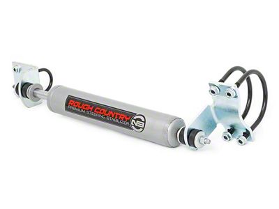 Rough Country Suspension Premium N3 Steering Stabilizer; Mono Axle (86-97 4WD F-350)