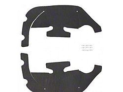 Rubber the Right Way A-Arm Dust Shield Kit (1969 Camaro)
