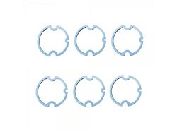 Rubber the Right Way Tail Light Lens Gasket Kit (1963 Biscayne, Impala)