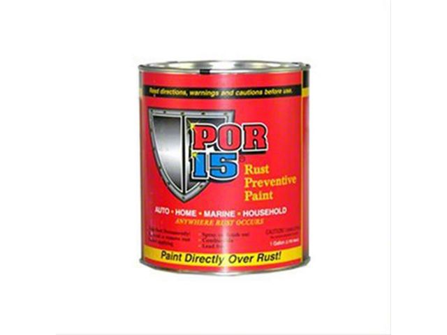 Rust Preventive Paint, Grey, POR-15, Quart