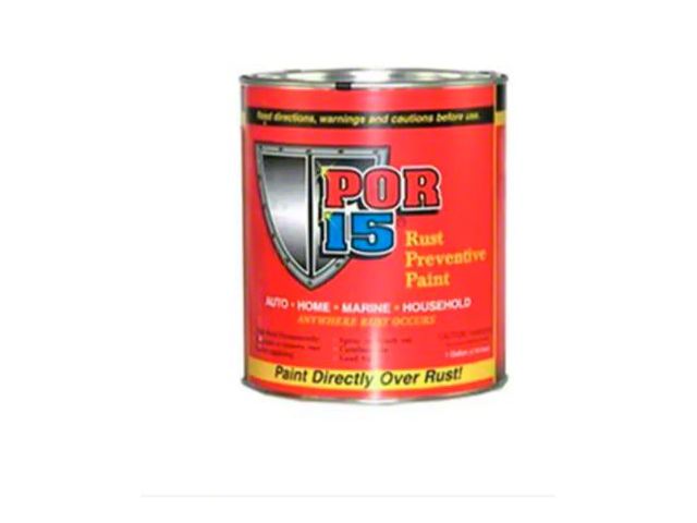 Rust Preventive Paint, Semi-Gloss Black, POR-15, Pint