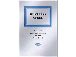 Rustless Steel - Another Unusual Feature Of The New Ford