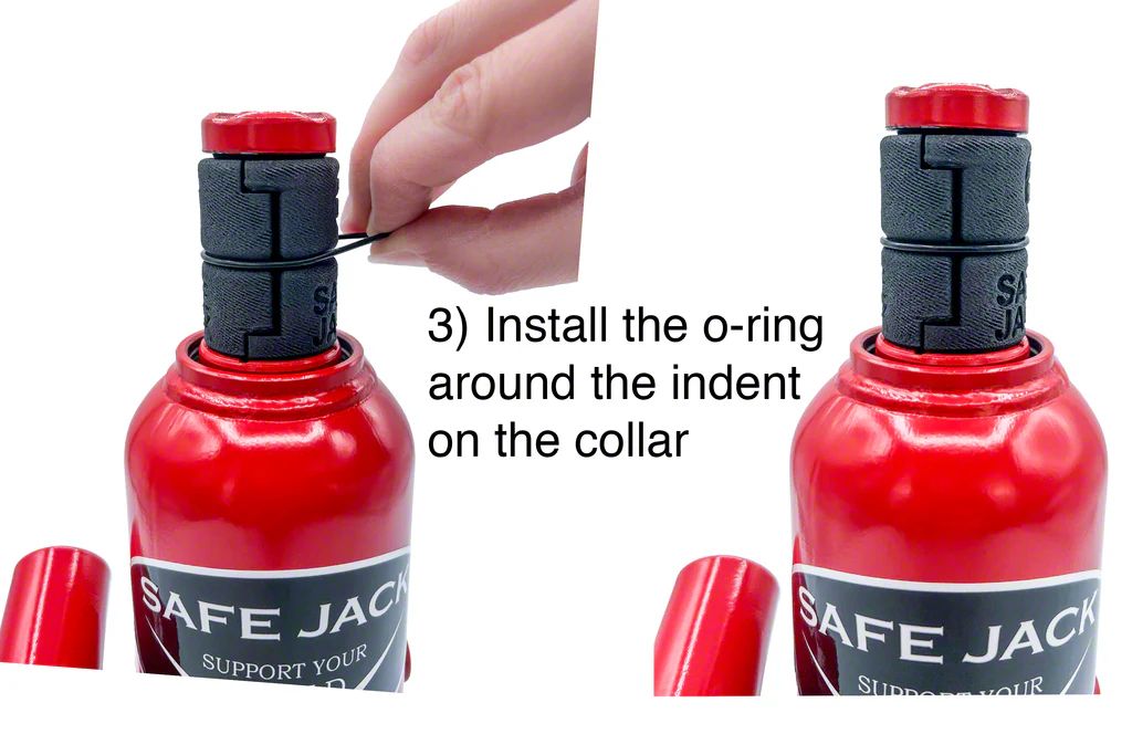 Safe Jack Universal EK 6-Ton Bottle Jack Extension Screw Collar