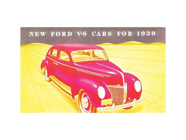 1939 Ford Car Sales Brochure