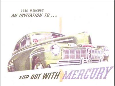1946 Mercury Sales Foldout