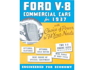 1937 Ford Truck Sales Brochure