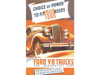 1937 Ford Truck Sales Brochure