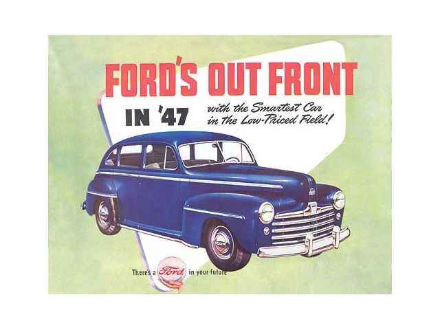 1947 Ford Car Sales Brochure