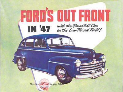 1947 Ford Car Sales Brochure