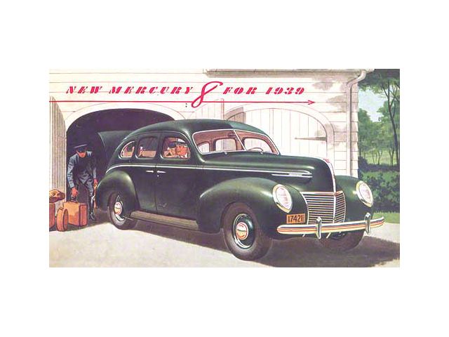 1939 Mercury Sales Brochure