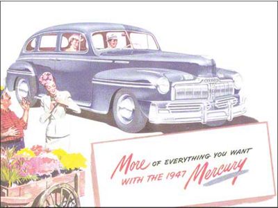 1947 Mercury Sales Brochure