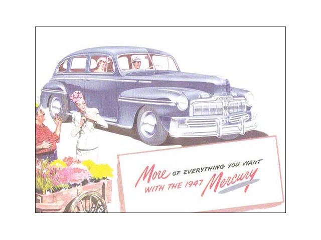 1947 Mercury Sales Brochure