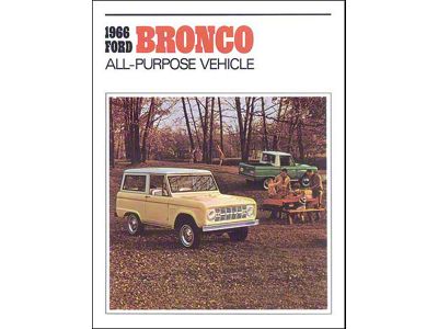 1966 Ford Bronco Sales Brochure