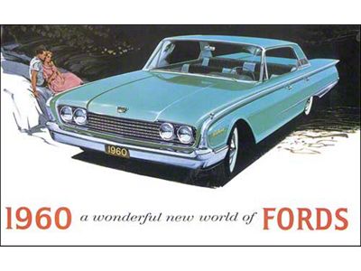 Sales Brochure - Foldout Type - Ford