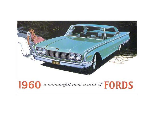 Sales Brochure - Foldout Type - Ford