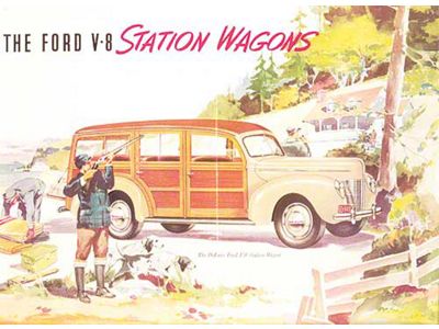 1940 Ford Wagon Sales Brochure