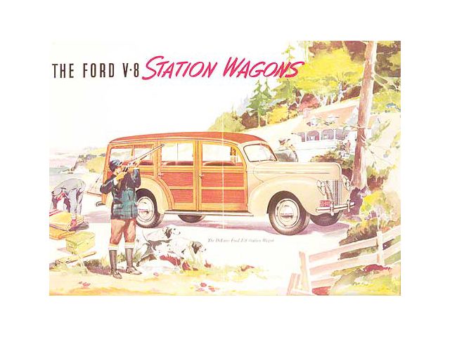 1940 Ford Wagon Sales Brochure