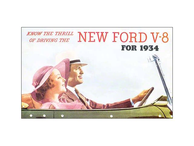 1934 Ford Car Sales Know The Thrill Of Driving