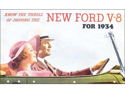 1934 Ford Car Sales Know The Thrill Of Driving