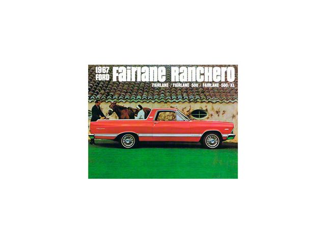 1967 Ford Falcon Ranchero Sales Brochure