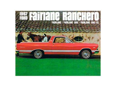 1967 Ford Falcon Ranchero Sales Brochure