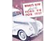 1937 Ford Small Folder V-8 Sales Brochure