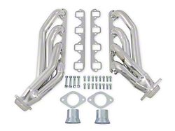 Scott Drake 1-5/8-Inch Shorty Headers; Silver Ceramic Coated (64-70 Small Block V8 Mustang)