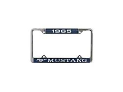 Scott Drake 1965 Mustang Year Dated License Plate Frame (Universal; Some Adaptation May Be Required)