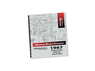 Scott Drake 1967 Mustang PRO Wiring Diagram Manual; Large Format