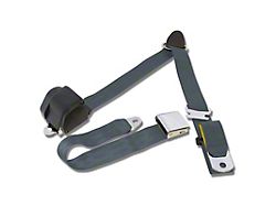 Scott Drake 3-Point Seat Belt; Blue (64-73 Mustang)