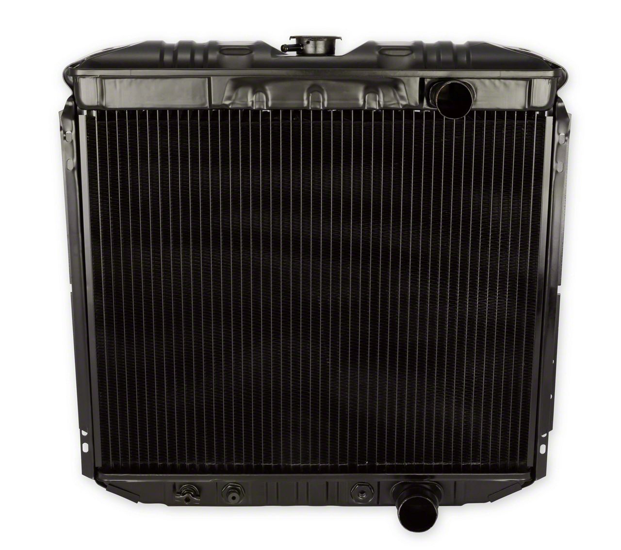 Scott Drake Ecklers 3-Row High-Flow Copper/Brass Radiator 340-3HF (67 ...