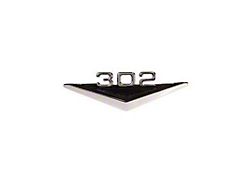 Scott Drake 302 Fender Emblem (64-66 Mustang)