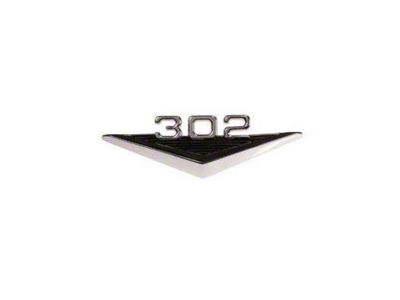 Scott Drake 302 Fender Emblem (64-66 Mustang)