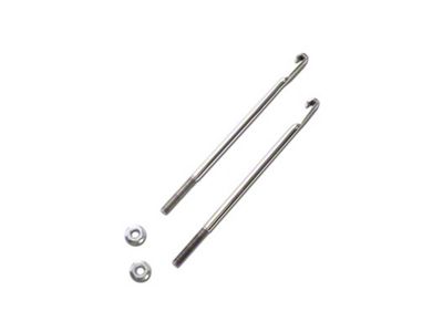 Scott Drake Battery Hold-Down Bolt Kit; Stainless Steel (67-70 Mustang)