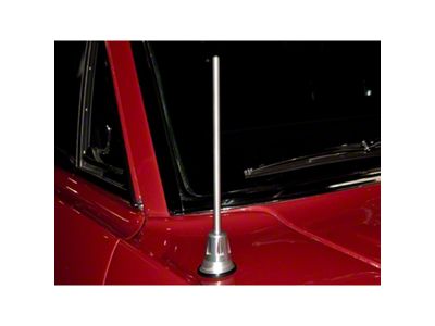 Scott Drake Billet Antenna; 8-Inch (64-68 Mustang)