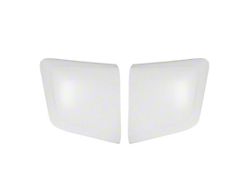 Scott Drake Concours GT350 Side Scoops; White Primer (65-66 Mustang)
