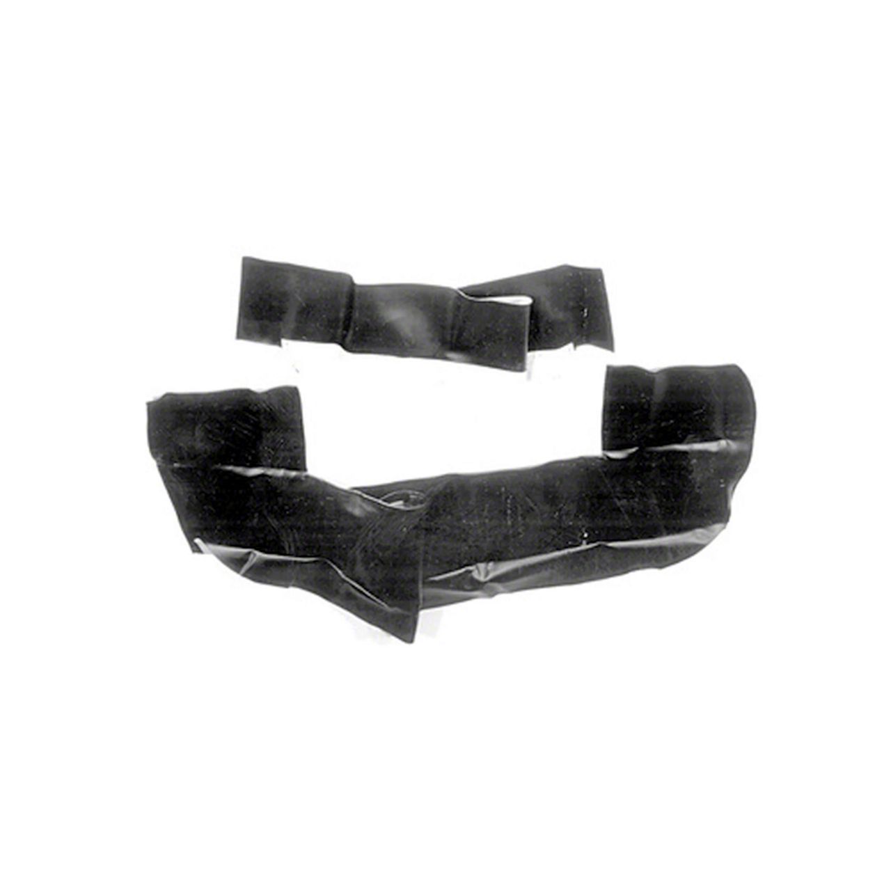 Scott Drake Ecklers Convertible Top Well Liner; Black WL-FM-67-BK (67 ...