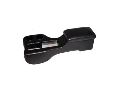 Scott Drake Cruiser Center Console; Black (64-73 Mustang w/o Factory Center Console)