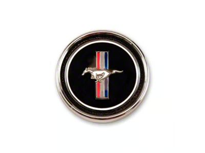 Scott Drake Deluxe Interior Dash Panel Emblem and Base (67-68 Mustang)