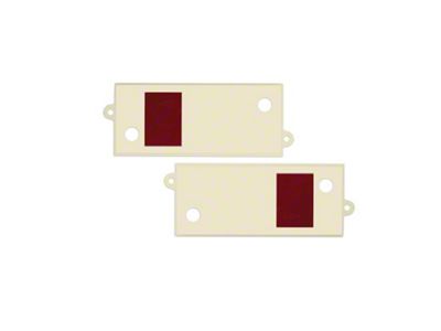 Scott Drake Deluxe Interior Door Light Lens (67-68 Mustang)