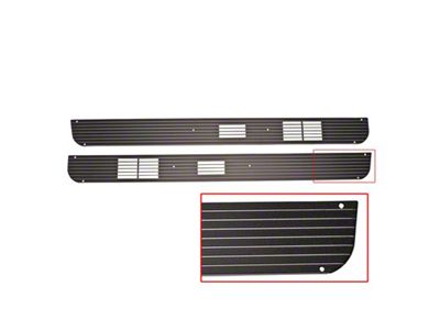 Scott Drake Deluxe Interior Door Speaker Grilles (67-68 Mustang)