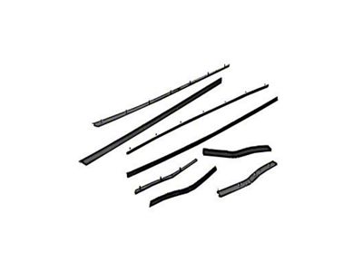 Scott Drake Economy Window Channel Strips (65-66 Mustang Coupe, Convertible)