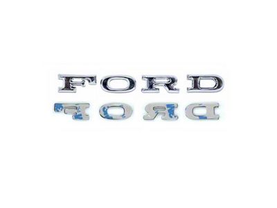 Scott Drake F-O-R-D Hood Letters (67-68 Mustang)