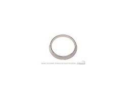 Scott Drake Fog Light Bezels; Chrome (65-68 Mustang)