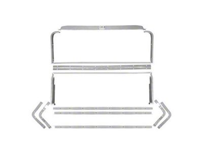 Scott Drake Fold Down Seat Molding (67-70 Mustang Sportsroof)