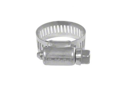 Scott Drake FoMoCo Stainless Steel Hose Clamp; 5/8-Inch (64-73 Mustang)