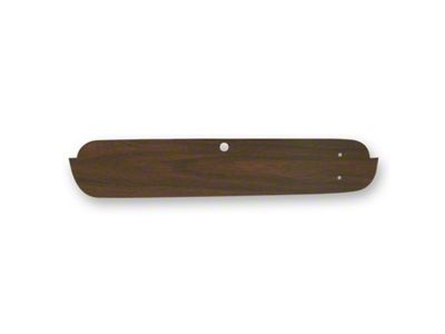 Scott Drake Glove Box Door; Woodgrain (65-66 Mustang)