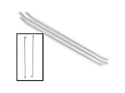 Scott Drake Headliner Bows; 5-Pieces (67-68 Mustang Fastback)