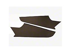 Scott Drake Headliner Trim Side Panels; Black (69-70 Mustang Sportsroof)