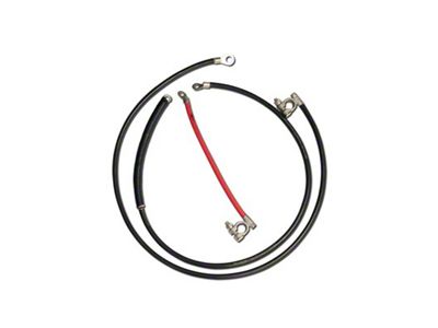 Scott Drake Heavy Duty Battery Cable Set (67-70 Mustang)